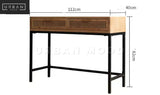 WEIST Rustic Solid Wood Console Table