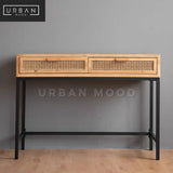 WEIST Rustic Solid Wood Console Table