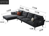 PERRIE Modern L Shape Sofa