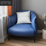 PEDDLE Modern Faux Leather Armchair