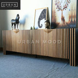 CAPONE Rustic Solid Wood TV Console