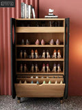 LEOPOLD Contemporary Barn Owl Shoe Cabinet