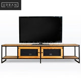 LAPEL Rustic Solid Wood TV Console