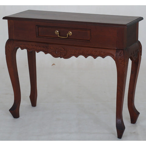 Mary Jepara 1 Drawer Carved Console Table RMY238