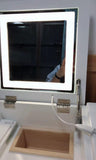 KANETO LED Vanity Mirror Table Set