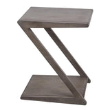 KATIE Modern Rustic Wood Side Table