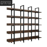 LEAD Solid Wood Library Display Shelf