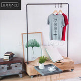LIVIA Modern Industrial Open Concept Wardrobe