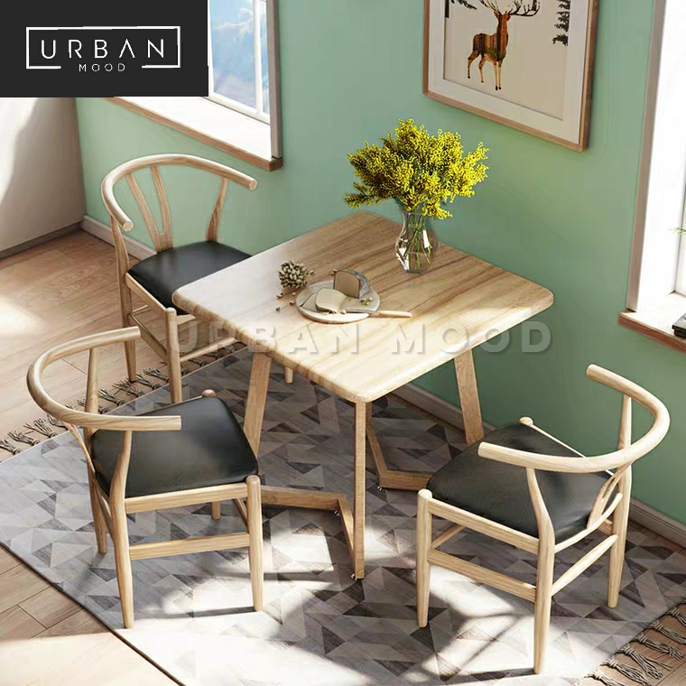 JED Rustic Breakfast Table – RoomyRoom.com - Contemporary Modern ...