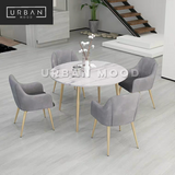 BASTIAN Modern Marble Dining Table