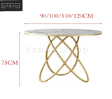 PLEDGE Contemporary Marble Dining Table