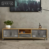 OAKLAND Industrial Metal TV Cabinet