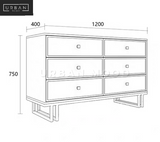 DWELL Contemporary Chest of Drawers
