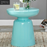 GROVE Contemporary Hourglass Side Table