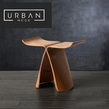 WALSH Solid Wood Butterfly Stool