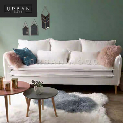 DART Scandinavian Fabric Sofa