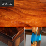 NILE Designer Epoxy Resin Dining Chair