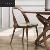 YUKON Postmodern Solid Wood Dining Chair