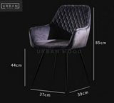 PLATT Modern Velvet Dining Chair