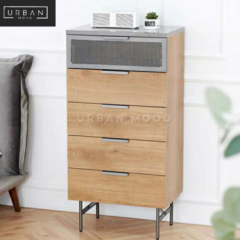 HUB Industrial Metal Chest of Drawers