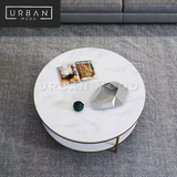 PRISTINE Round Marble Coffee Table