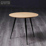 LOMO Modern Industrial Round Coffee Tables