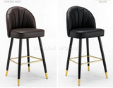 CHELL Modern Velvet Bar Chair