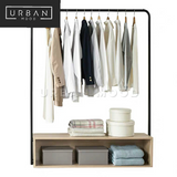 (Clearance) DECADE Scandinavian Solid Wood Clothes Rack