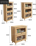 LIFT Rustic Oak Display Cabinet