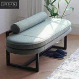 PELICAN Modern Fabric Ottoman