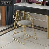 GOLDIE Modern Caged Back Vanity Chair