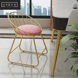 GOLDIE Modern Caged Back Vanity Chair