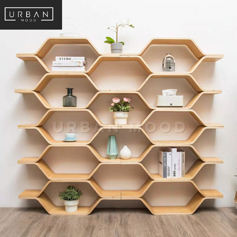 TOFFEE Honeycomb Modular Display Shelf RoomyRoom