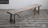 ROSSA Vintage Distressed Dining Table & Chairs