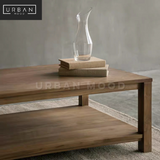 FABIAN Rustic Solid Wood Coffee Table