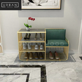 VEGA Modern Marble Shoe Cabinet Bench