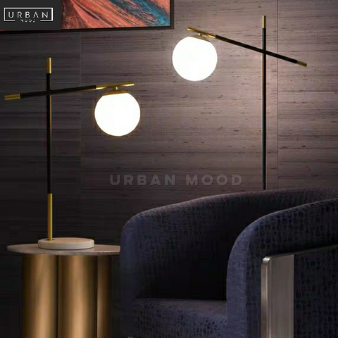 VELO Modern LED Full Moon Floor Lamp