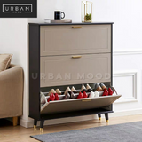 DUNE Modern Ultra Slim Shoe Cabinet