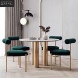 UNITY Modern Round Marble Dining Table