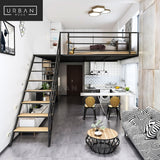 PIERSON Modern Industrial Loft Bed