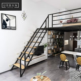 PIERSON Modern Industrial Loft Bed