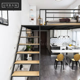 PIERSON Modern Industrial Loft Bed