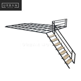 PIERSON Modern Industrial Loft Bed