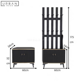 PARKE Modern Shoe Cabinet & Hall Tree