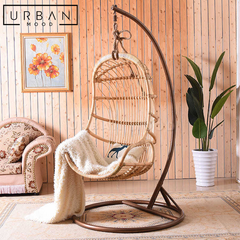 (Clearance) DAMIEN Outdoor Rattan Swing Chair