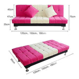 MADISON Victorian Velvet Sofa Bed
