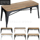 MEDIAN Industrial Tolix Dining Bench