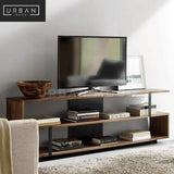 MOTLEY Industrial Solid Wood TV Console