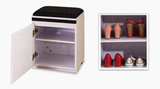 CALLEN Contemporary Stackable Shoe Cabinet Bench