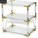 ANTHRO Modern Acrylic Side Table